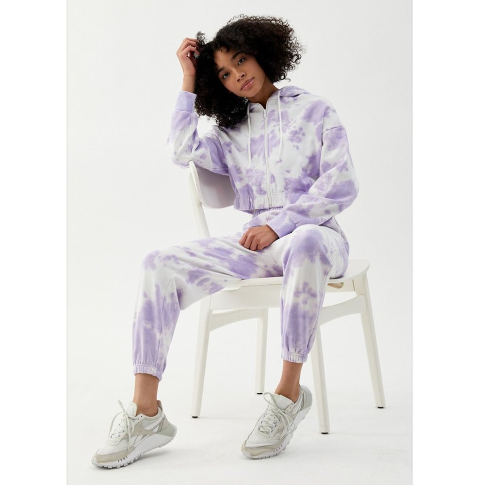 PacSun Purple Haze Tie Dye Sweatpants